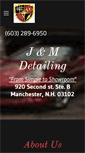 Mobile Screenshot of jandmdetailing.com